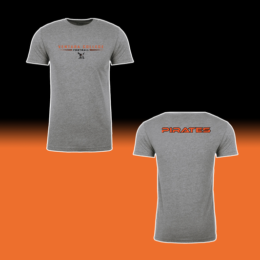 VC Football Short Sleeve Tee - Grey