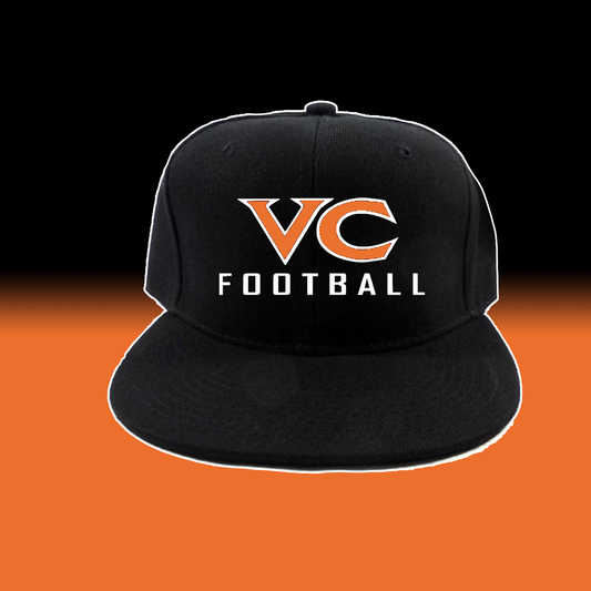 VC Football Snapback - Black